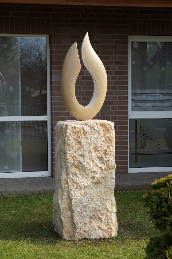 Bild Skulptur Flammenflügel