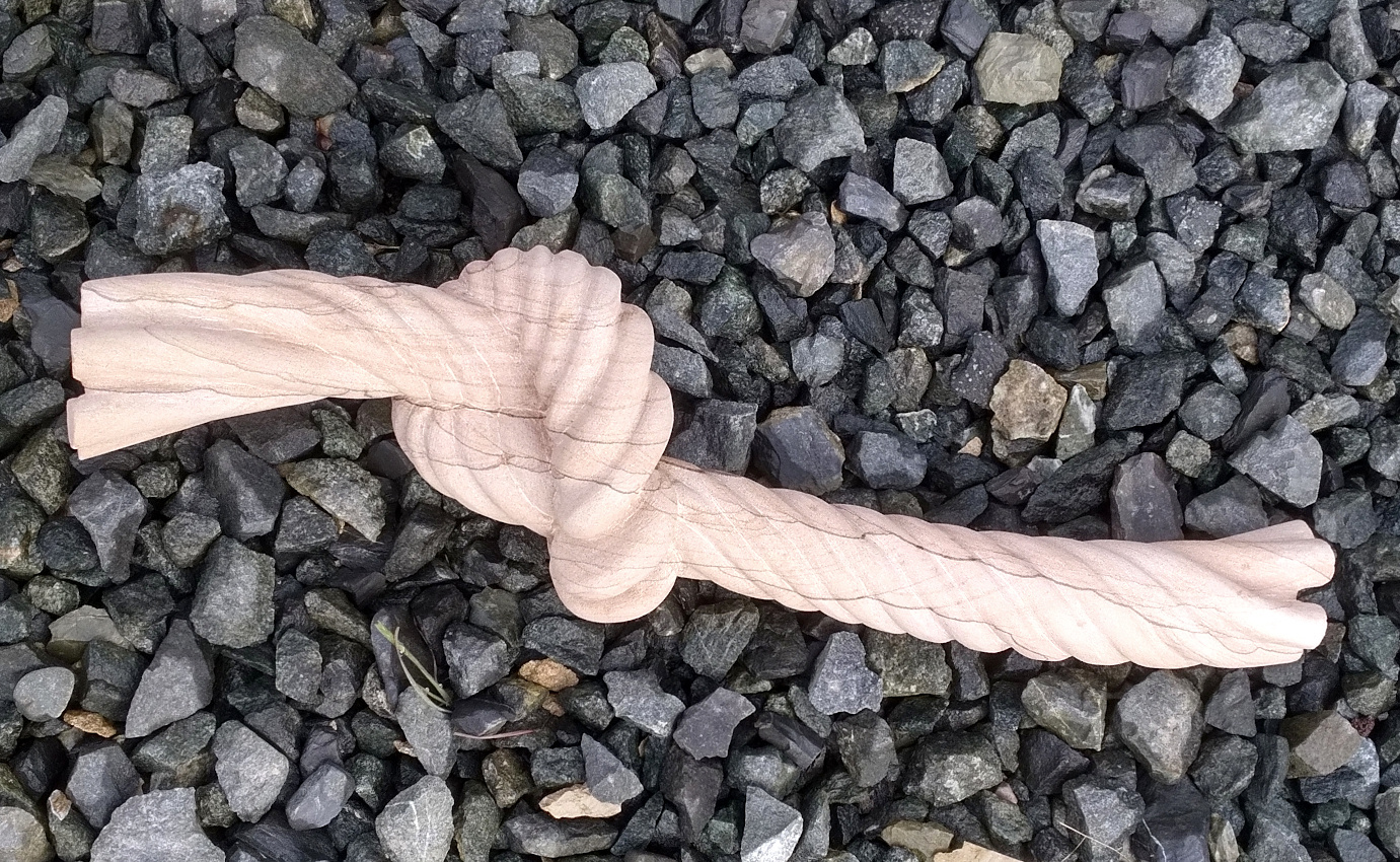 Bild Knoten aus Sandstein